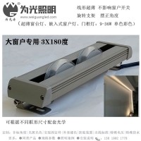 為光照明窗臺燈與市場款光斑對比！