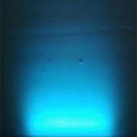 湖水藍LED線形洗墻燈效果展示