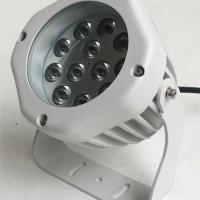 外控彩色12WLED大功率投光燈 手拉手布線，安裝更方便