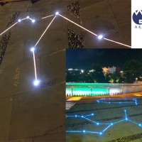 地面嵌入式LED星座燈的介紹和效果展示