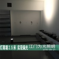 戶外照明 地埋燈離墻遠 燈光過不去 怎么辦？