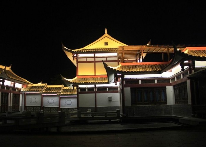 福清古寺照明