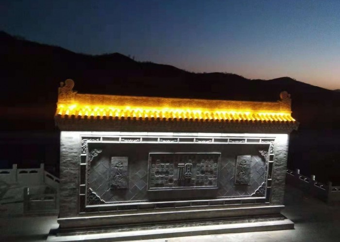 內(nèi)蒙胡林古塞風(fēng)景區(qū)亮化
