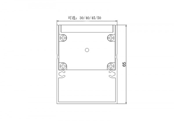 條形勻光地埋燈 無邊