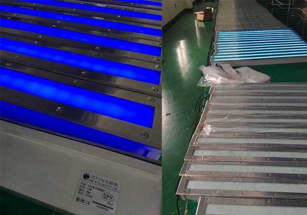 RGB線形柔光地埋燈